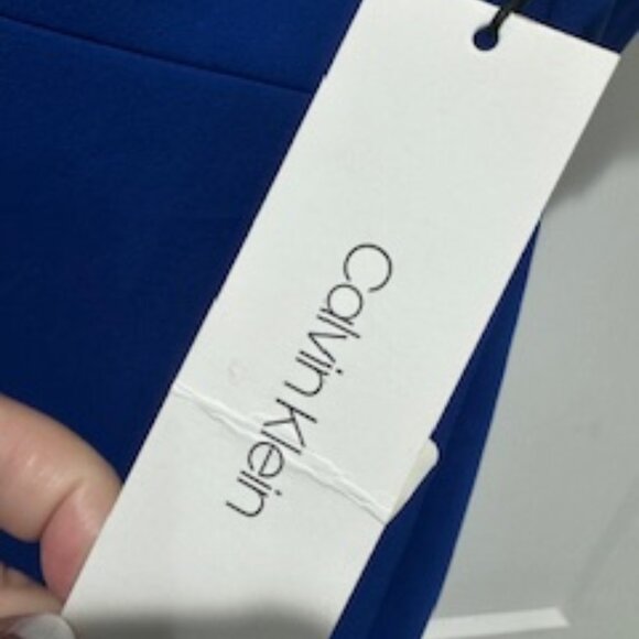 Royal Blue Calvin Klein Size 12 - Picture 2 of 5